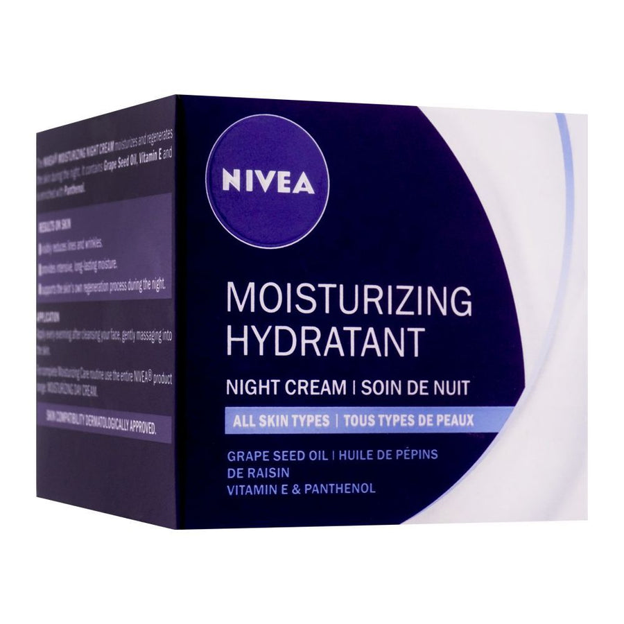 Nivea Moisturizing Hydratant Night Cream 50 ML