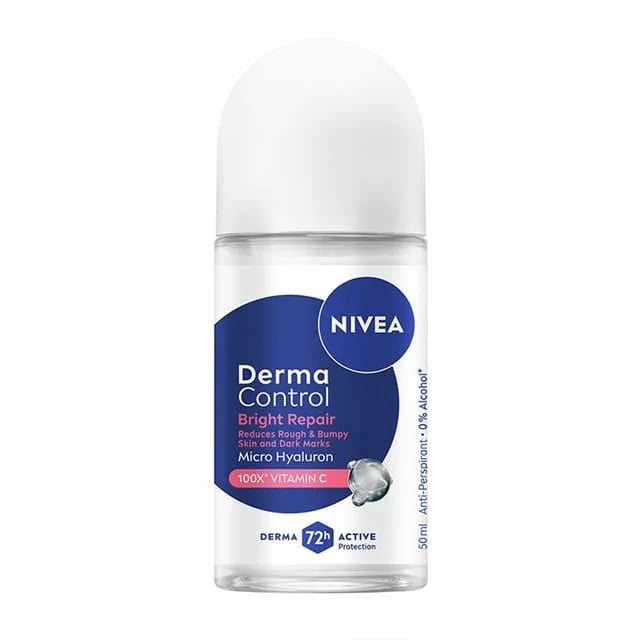 Nivea Derma Control Bright Repair Deodorant Roll On 50 ML