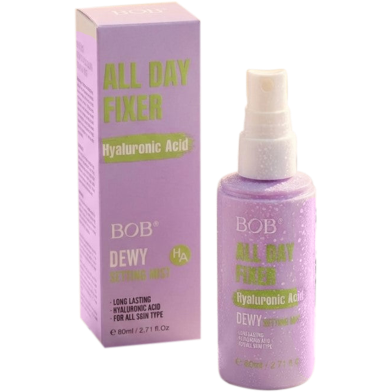 BOB Hyaluronic Acid All Day Fixer Dewy Setting Mist 80 ML