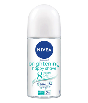 Nivea Brightening Happy Shave 8 Superfood Deodorant Roll-On 50 ML