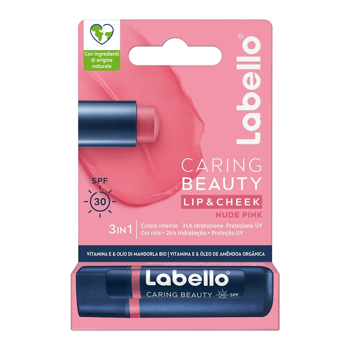 Nivea Labello Caring Beauty Lip & Cheek 4.8 GM