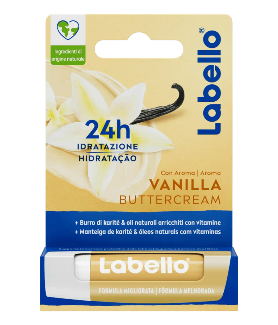Nivea Labello Vanilla Buttercream 24H Moisture 4.8 GM