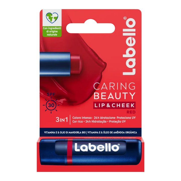 Nivea Labello Caring Beauty Lip & Cheek 4.8 GM