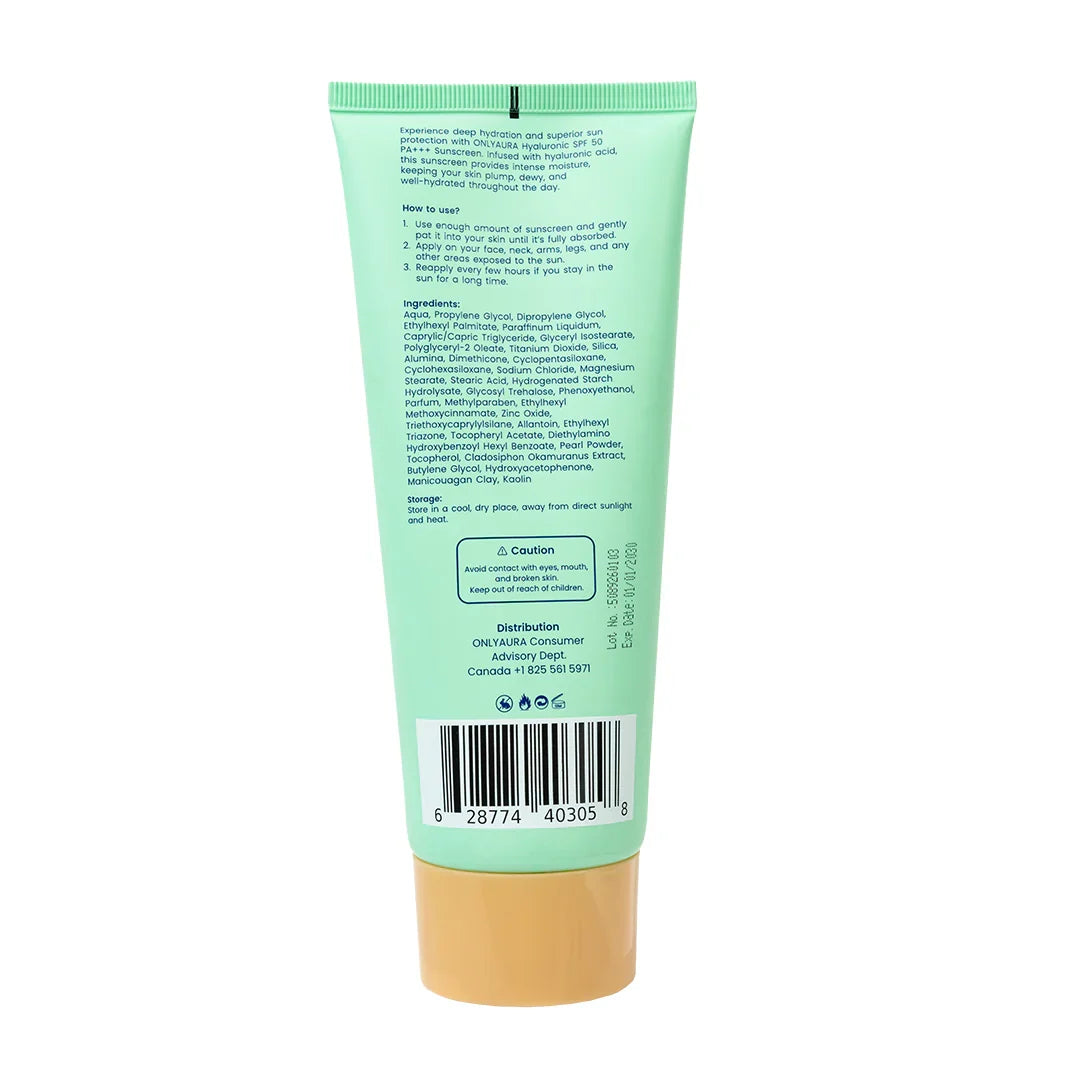 Onlyaura Mineral Sunscreen SPF50 150 ML