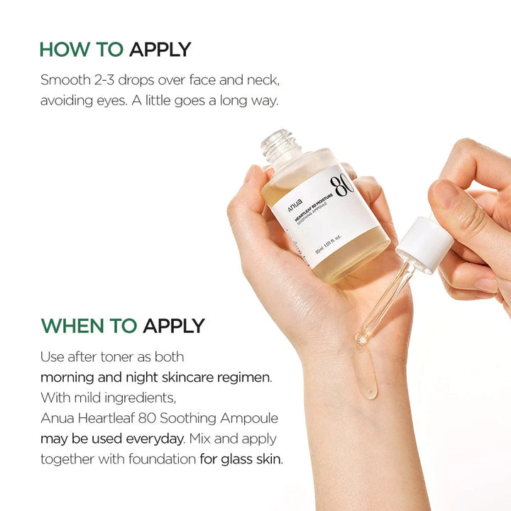 Heartleaf 80% Moisture Soothing Ampoule - Image 6