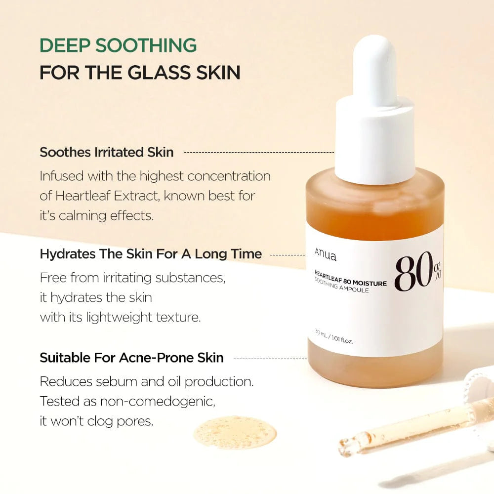 Heartleaf 80% Moisture Soothing Ampoule - Image 3