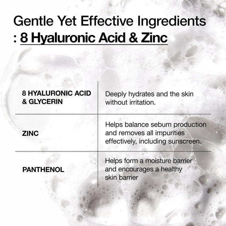 8 Hyaluronic Acid Hydrating Gentle Foaming Cleanser - Image 4