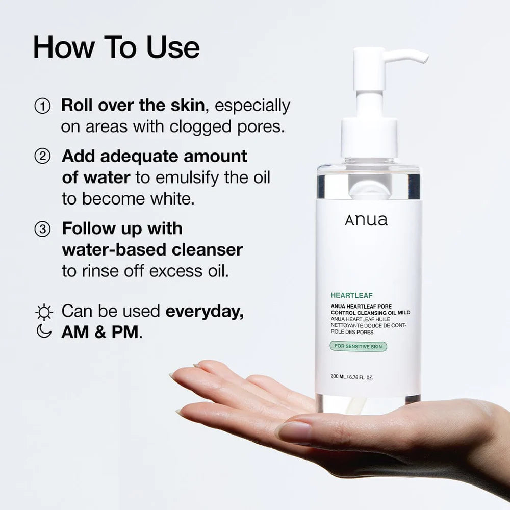 Heartleaf Pore Cleansing Oil Mild - Image 4