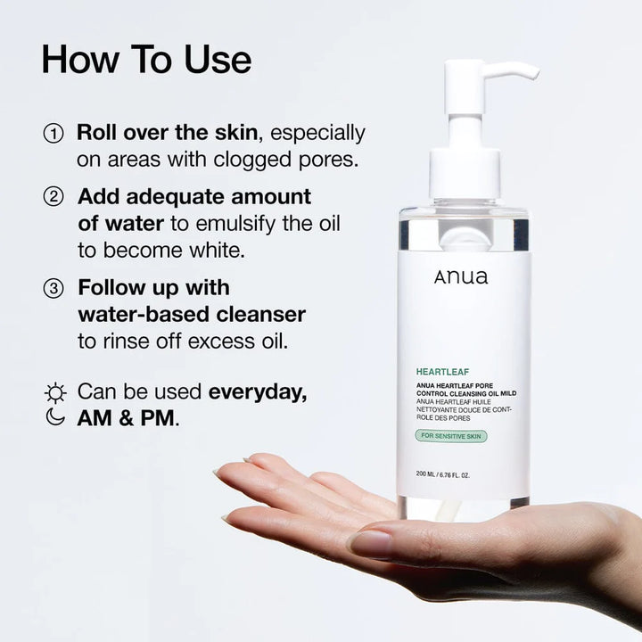 Heartleaf Pore Cleansing Oil Mild - Image 4