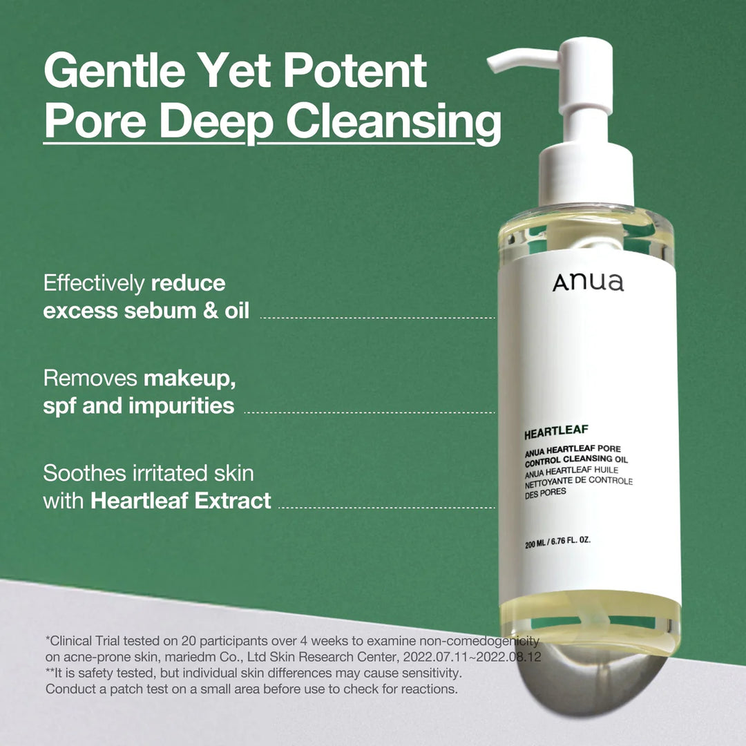 Heartleaf Pore Control Cleansing Oil - Image 3