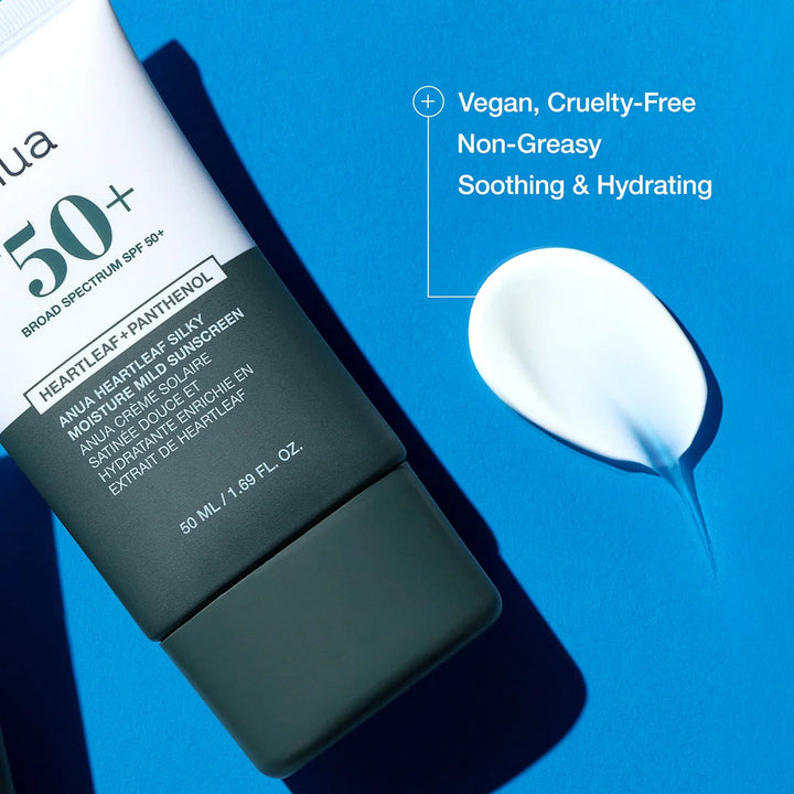 Heartleaf Silky Moisture Mild Sunscreen - Image 5