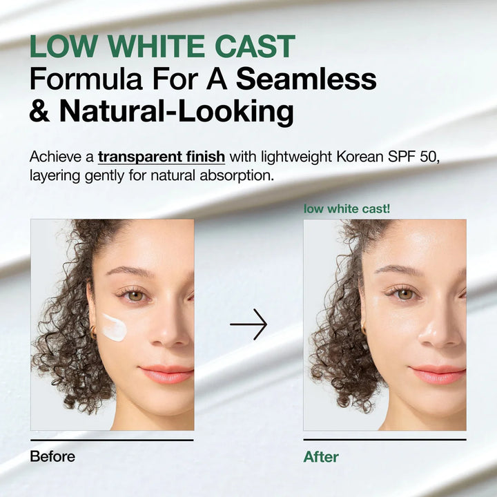 Heartleaf Silky Moisture Mild Sunscreen - Image 6