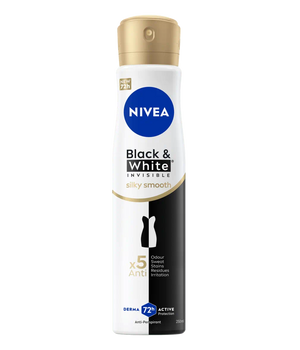 Nivea Black & White Invisible Silky Smooth Body Spray 200 ML