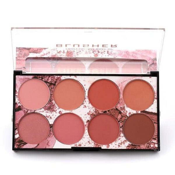 8 Colors MISS ROSE Blush Palette Buy online in Pakistan on Beautylooks