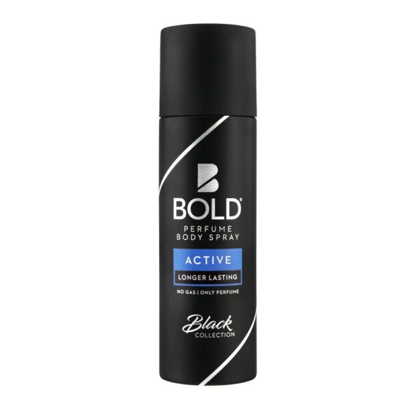 Bold Black Collection Perfume Active Body Spray 120 ML