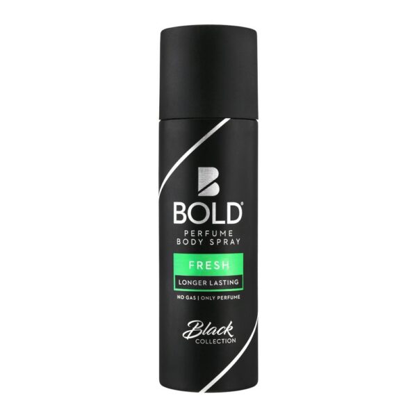 Bold Black Collection Perfume Fresh Body Spray 120 ML