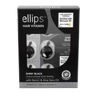 Ellips Shiny Black Vitamin With Morocco Oil