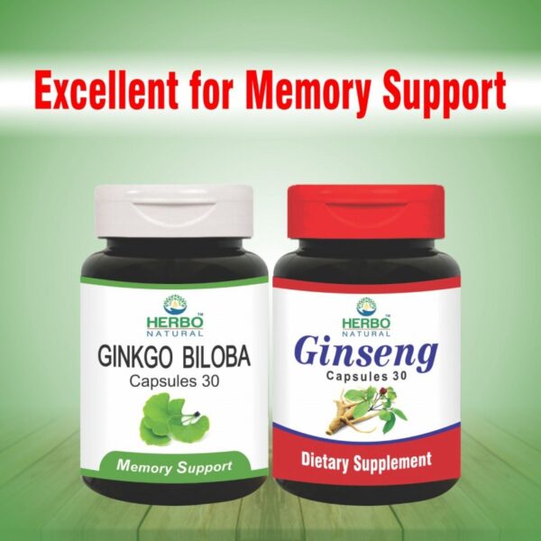 HERBO NATURAL MEMORY SUPPORT PACK Buy online in Pakistan on Beautylooks