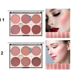 6 Color Miss Rose Blush Palette Buy Online in Pakistan on beautylooks