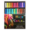 24 Pcs Temporary Hair Color Chalk Buy Online in Pakistan on Beautylook