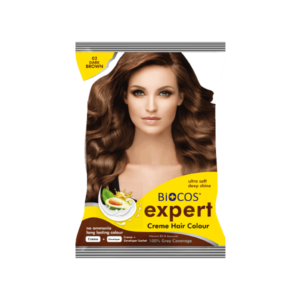 Biocos Expert Crème Hair Color Sachet Dark Brown Color Buy Online in Pakistan on Beautylooks